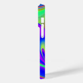 Summerfeeling , Abstrakt 3D Rainbowart Case-Mate iPhone Hülle (Rückseite / Links)