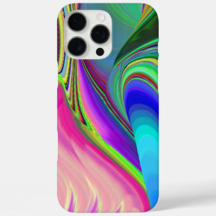 Summerfeeling , Abstrakt 3D Rainbowart iPhone 16 Pro Max Hülle