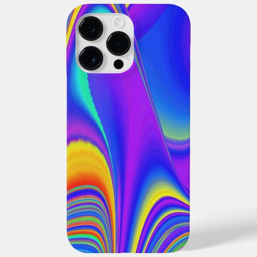 Summerfeeling , Abstrakt 3D Rainbowart Case-Mate iPhone Hülle (Rückseite)