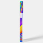 Summerfeeling , Abstrakt 3D Rainbowart Case-Mate iPhone Hülle (Rückseite / Rechts)