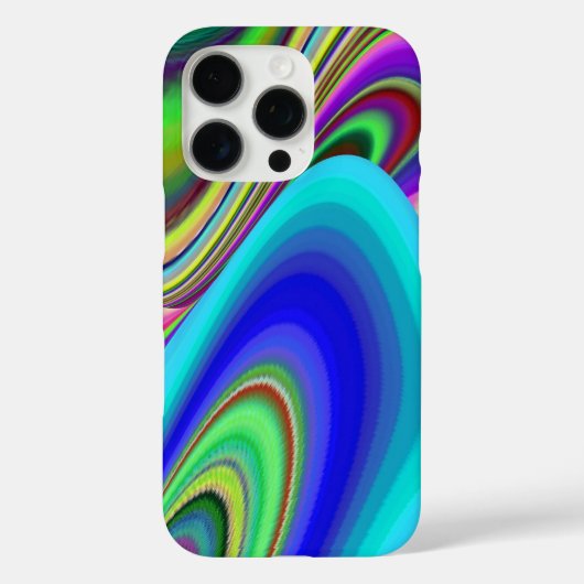 Summerfeeling , Abstrakt 3D Rainbowart Case-Mate iPhone Hülle (Rückseite)