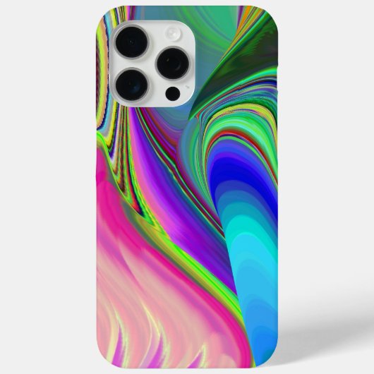 Summerfeeling , Abstrakt 3D Rainbowart Case-Mate iPhone Hülle (Rückseite)