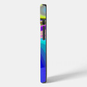 Summerfeeling , Abstrakt 3D Rainbowart Case-Mate iPhone Hülle (Rückseite / Links)