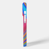 Summerfeeling , Abstrakt 3D Rainbowart Case-Mate iPhone Hülle (Rückseite / Links)