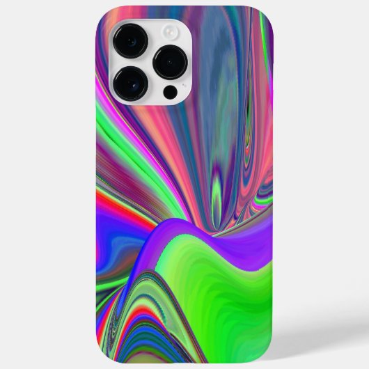 Summerfeeling , Abstrakt 3D Rainbowart Case-Mate iPhone Hülle (Rückseite)
