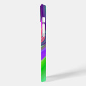Summerfeeling , Abstrakt 3D Rainbowart Case-Mate iPhone Hülle (Rückseite / Links)
