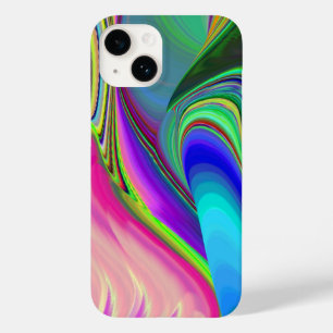 Summerfeeling , Abstrakt 3D Rainbowart Case-Mate iPhone 14 Hülle