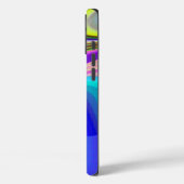 Summerfeeling , Abstrakt 3D Rainbowart Case-Mate iPhone Hülle (Rückseite / Links)