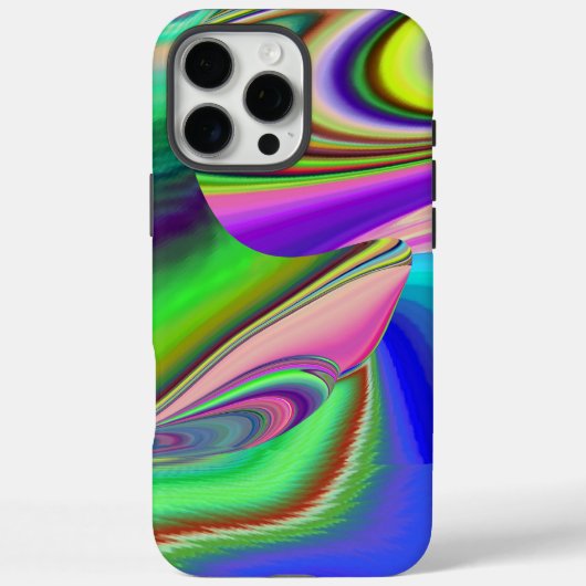 Summerfeeling , Abstrakt 3D Rainbowart Case-Mate iPhone Hülle (Rückseite)