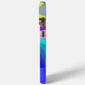 Summerfeeling , Abstrakt 3D Rainbowart Case-Mate iPhone Hülle (Rückseite / Links)