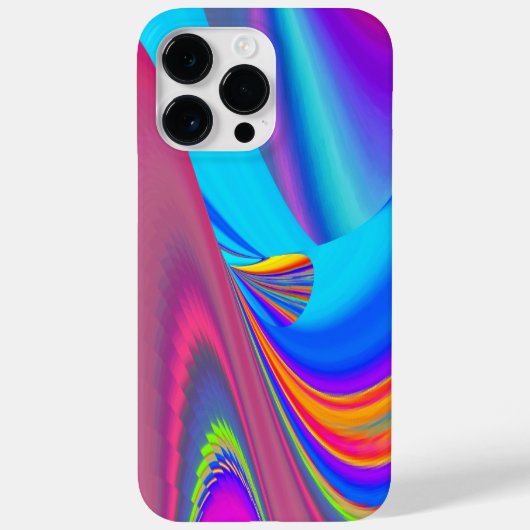 Summerfeeling , Abstrakt 3D Rainbowart Case-Mate iPhone Hülle (Rückseite)