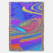 Summerfeeling , Abstrakt 3D Rainbowart Decke (Vorderseite Vertikal)