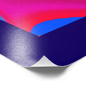 Summerfeeling , Abstrakt 3D Rainbowart Fotodruck (Ecke)
