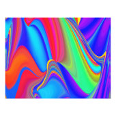 Summerfeeling , Abstrakt 3D Rainbowart Fotodruck (Vorne)