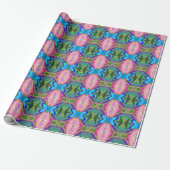 Summerfeeling , Abstrakt 3D Rainbowart Geschenkpapier (Ungerollt)