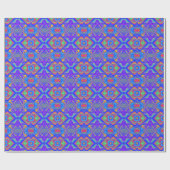 Summerfeeling , Abstrakt 3D Rainbowart Geschenkpapier (Flach)
