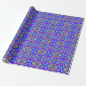 Summerfeeling , Abstrakt 3D Rainbowart Geschenkpapier (Ungerollt)