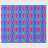 Summerfeeling , Abstrakt 3D Rainbowart Geschenkpapier (Flach)