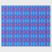 Summerfeeling , Abstrakt 3D Rainbowart Geschenkpapier (Flach)