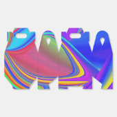 Summerfeeling , Abstrakt 3D Rainbowart Geschenkschachtel (Ungeklappt)