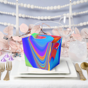 Summerfeeling , Abstrakt 3D Rainbowart Geschenkschachtel
