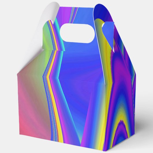 Summerfeeling , Abstrakt 3D Rainbowart Geschenkschachtel (Vorderseite)