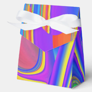 Summerfeeling , Abstrakt 3D Rainbowart Geschenkschachtel