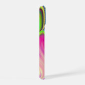 Summerfeeling , Abstrakt 3D Rainbowart iPhone 15 Hülle (Rechte Seite)