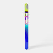 Summerfeeling , Abstrakt 3D Rainbowart iPhone 16 Hülle (Linke Seite)