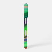 Summerfeeling , Abstrakt 3D Rainbowart iPhone 16 Hülle (Rechte Seite)