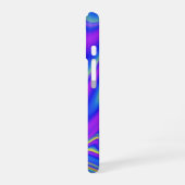 Summerfeeling , Abstrakt 3D Rainbowart iPhone 16 Hülle (Linke Seite)
