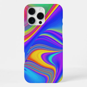 Summerfeeling , Abstrakt 3D Rainbowart iPhone 16 Pro Max Hülle