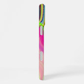 Summerfeeling , Abstrakt 3D Rainbowart iPhone Hülle (Rechte Seite)