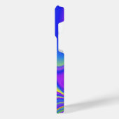 Summerfeeling , Abstrakt 3D Rainbowart iPhone Hülle (Linke Seite)