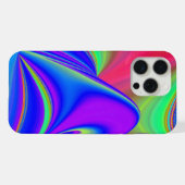 Summerfeeling , Abstrakt 3D Rainbowart iPhone Hülle (Rückseite (Horizontal))