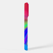 Summerfeeling , Abstrakt 3D Rainbowart iPhone Hülle (Rechte Seite)
