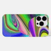 Summerfeeling , Abstrakt 3D Rainbowart iPhone Hülle (Rückseite (Horizontal))