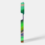 Summerfeeling , Abstrakt 3D Rainbowart iPhone Hülle (Rechte Seite)