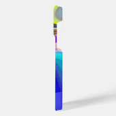 Summerfeeling , Abstrakt 3D Rainbowart iPhone Hülle (Linke Seite)