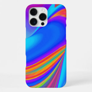 Summerfeeling , Abstrakt 3D Rainbowart iPhone 16 Pro Max Hülle
