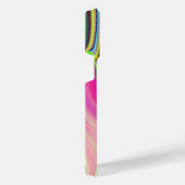 Summerfeeling , Abstrakt 3D Rainbowart iPhone Hülle (Rechte Seite)