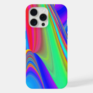 Summerfeeling , Abstrakt 3D Rainbowart iPhone 15 Pro Max Hülle