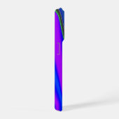 Summerfeeling , Abstrakt 3D Rainbowart iPhone Hülle (Rechte Seite)