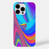 Summerfeeling , Abstrakt 3D Rainbowart iPhone Hülle (Rückseite)