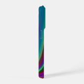 Summerfeeling , Abstrakt 3D Rainbowart iPhone Hülle (Rechte Seite)