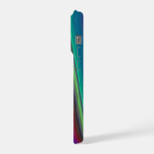 Summerfeeling , Abstrakt 3D Rainbowart iPhone Hülle (Linke Seite)