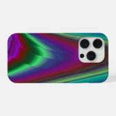 Summerfeeling , Abstrakt 3D Rainbowart iPhone Hülle (Rückseite (Horizontal))