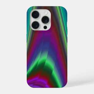 Summerfeeling , Abstrakt 3D Rainbowart iPhone 15 Pro Hülle