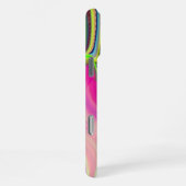 Summerfeeling , Abstrakt 3D Rainbowart iPhone Hülle (Rechte Seite)