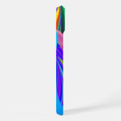 Summerfeeling , Abstrakt 3D Rainbowart iPhone Hülle (Rechte Seite)